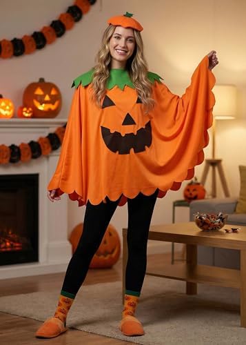 FLAdorepet Halloween Matching Dog and Owner Clothes Pumpkin Costume,Human - Image 3
