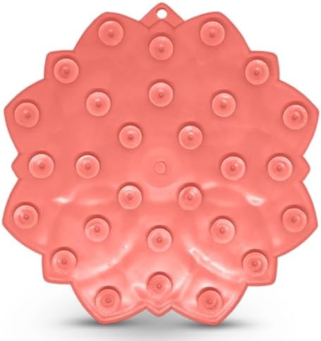 SodaPup Mandala Softie eTray –Durable Enrichment Feeder Made in USA, Non-Toxic, Pet-Safe, Food Safe Rubber for Mental Stimulation, Avoiding Overfeeding, Fresh Breath, Digestive Health, Calming, & More