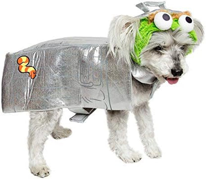 Pet Krewe Large Oscar the Grouch Dog Costume & Cat Costume Medium - Perfect for Halloween, Christmas Holiday, Parties, Photoshoots, Gifts for Dog & Cat Lovers - Image 4