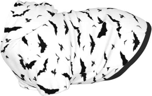 Halloween Ghost Dog Hoodie - Spooky Pet Cosplay Sweatshirt with Pocket, Comfortable Pullover Costume for Medium and Large Dogs - Image 3
