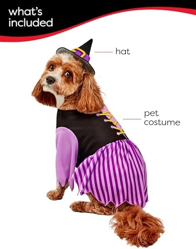 Rubies Witch Pet Costume for Dogs or Cats, Large - Image 2