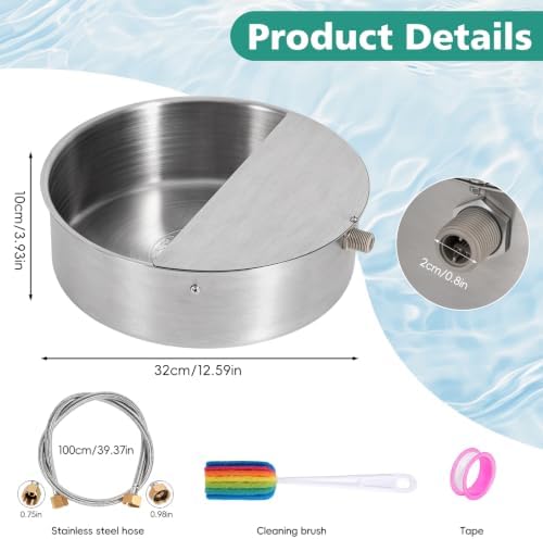 Automatic Dog Water Bowl with Float Valve