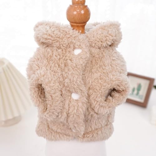 Selena Cat Bunny Ears Costume Cute Dog Kitten Hoodies Sweater Rabbit Ears Puppy Pet Apparel (XX-Large,Beige) - Image 6