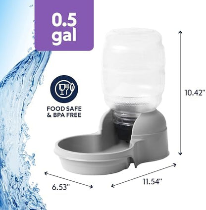 Aspen Pet Lebistro Cat and Dog Water Dispenser, Made in USA