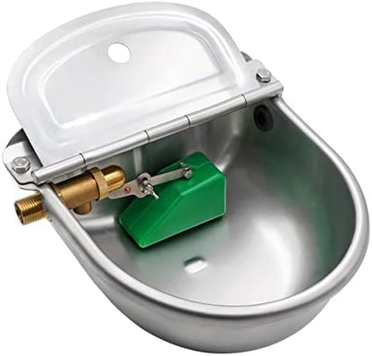 Automatic Dog Water Dispenser Outdoor Large Breed Self Filling Water Bowl