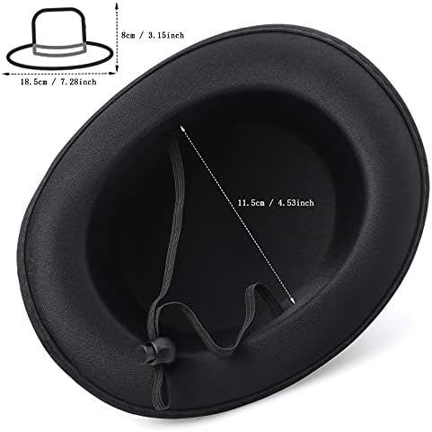 Yewong 2-Piece Pet Formal Accessories Set - Top Hat with Formal Necktie/Bowtie for Dog Cat (Bowtie Collar) - Image 5