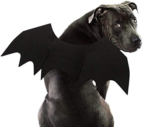 Rypet Dog Bat Wings Costume L, Dog Bat Costume for Halloween Cosplay Party by RYPET