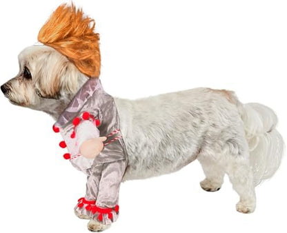 Rubies IT Movie: Pennywise Pet Costume for for Dogs or Cats, Small - Image 6