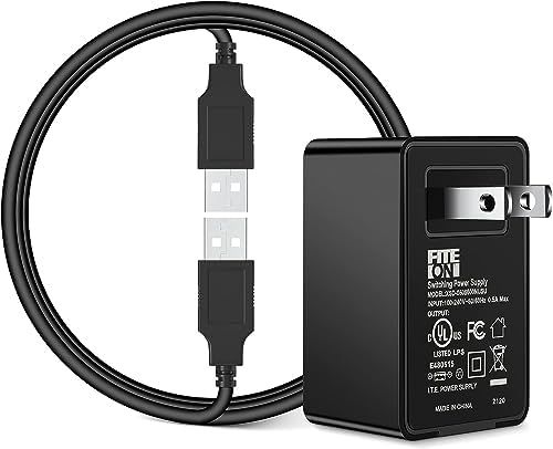 5V USB Pet Feeder Power Adapter Replacement for VOLUAS 4L 5L 6L Automatic Cat Feeders Food Dispenser Charger Power Supply Cord UL Listed
