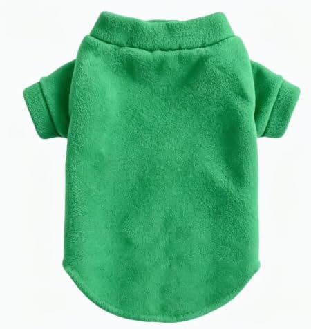 Dog Costume with Hat 3 Pieces Pet Fleece Overalls Set - Image 4