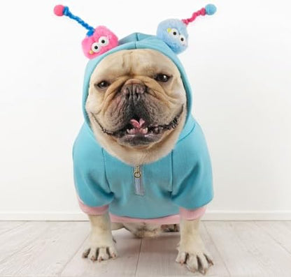 Funny Halloween Dog Costume French Bulldog Sweater - Image 3