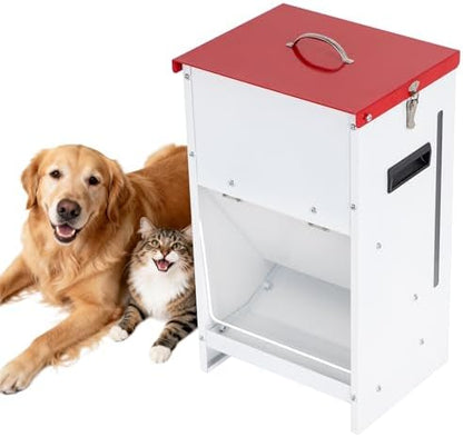 Automatic Dog Feeder - 50LBS Capacity Auto Gravity Dispenser
