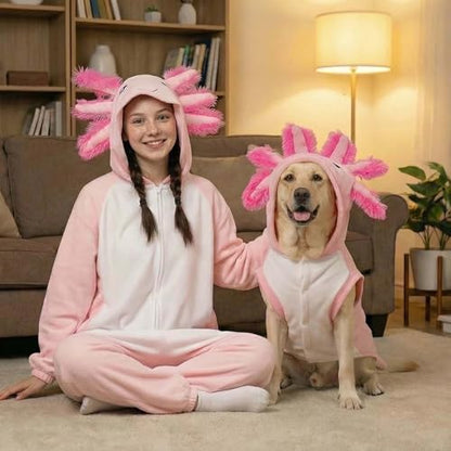 FLAdorepet Halloween Large Dog Axolotl Costume Party Outfit Dress Up,7XL - Image 2