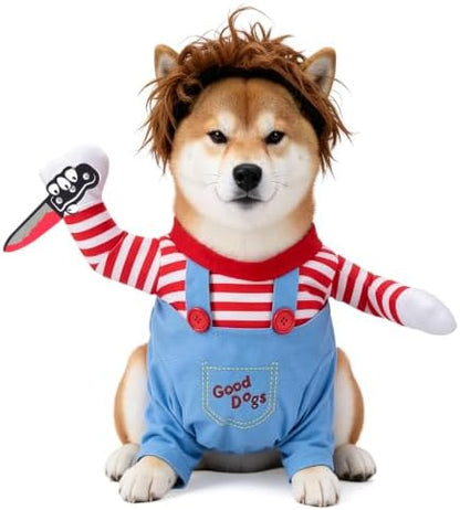 Dog Funny Halloween Costumes Large by Miucat