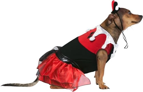 DC Comics Villains: Harley Quinn Pet Costume for Dogs or Cats by Rubies, Small - Image 4