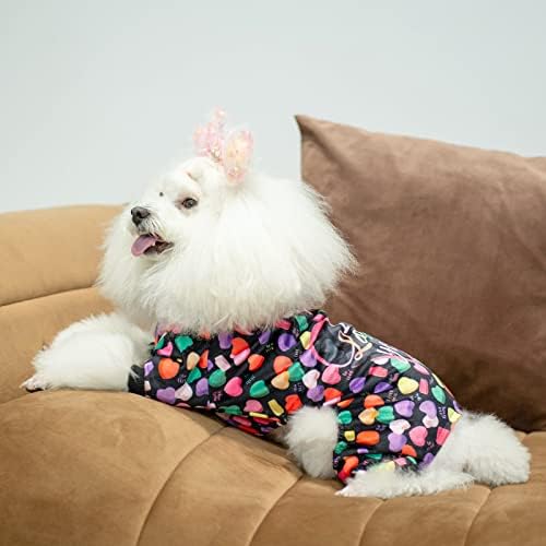 CuteBone Small Dogs Outfit Soft Puppy Onesies Pjs Dog Pajamas Pet Coat Cat Apparel Comfy Doggie Jumpsuit Bodysuit for All Seasons - Image 5