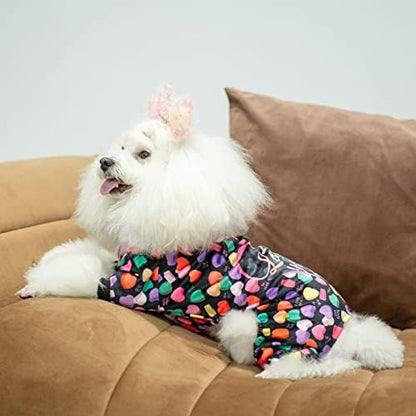 CuteBone Small Dogs Outfit Soft Puppy Onesies Pjs Dog Pajamas Pet Coat Cat Apparel Comfy Doggie Jumpsuit Bodysuit for All Seasons - Image 5