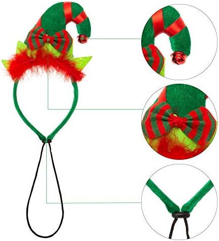 PAWCHIE Elf Christmas Hat Set - Dog & Cat Costume, Small Size - Image 4