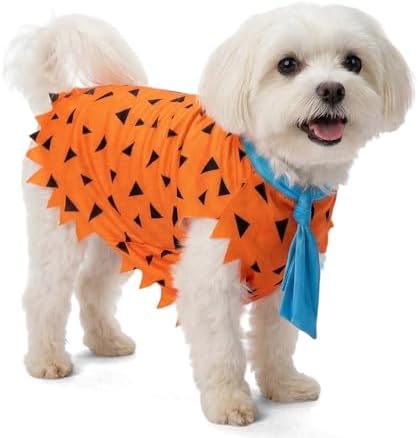 Halloween Small Large Dog Caveman Costume Stone Age Outfit,XL by LittleDropet