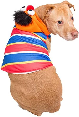 Pet Krewe Large Ernie Costume - Sesame Street Ernie Dog Costume - Fits Small, Medium, Large and Extra Large Pets - Perfect for Halloween, Christmas Holiday, Parties, Photoshoots, Gifts for Dog Lovers - Image 4