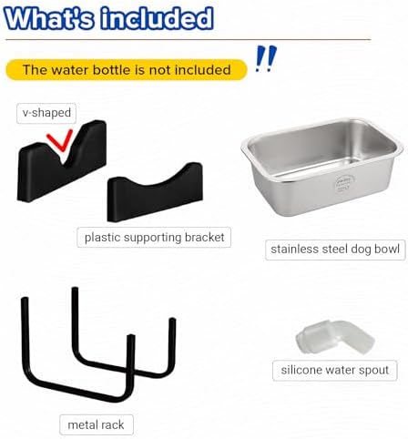 PEDAY Automatic Dog Waterer for Large Dogs