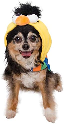 Pet Krewe Small Bert Costume - Sesame Street Bert Dog Costume - Fits Small, Medium, Large and Extra Large Pets - Perfect for Halloween, Christmas Holiday, Parties, Photoshoots, Gifts for Dog Lovers by PetKreweUnleashtheParade