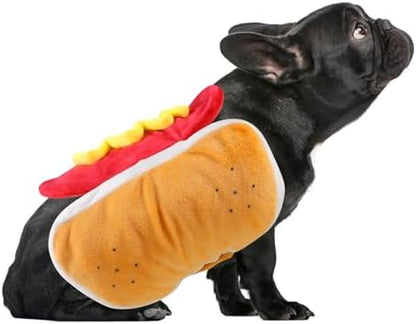 GOYOSWA Dog Hot Dog Costume, Dog Halloween Costumes Funny Pet Hot Dog Costume for XS Small Medium Dogs Cats Pets (Medium) - Image 4