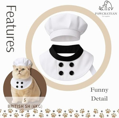 Custom Dog Cat Hoodie, Chef, Small - Image 7