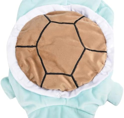 Dog Cat Halloween Costumes - Pet Turtle Cosplay Clothes, Adorable Flannel Tortoise Puppy Pajama Outfit, Soft Velvet Christmas Doggie Hoodies, Funny Fleece Sweater for Small Medium Large Dogs, 2XLarge - Image 6