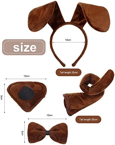 Syhood Puppy Dog Costume Set for Halloween Carnival - Image 2