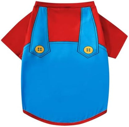 Halloween Pet Costume Super Dog Role Play Costumes (Bright Red, M) - Image 3