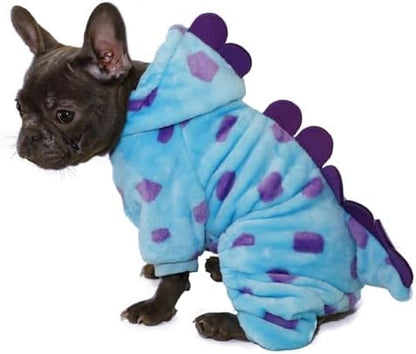 Dinosaur Costume for Small Dogs and Cats, Dog Hoodies Cold Weather Coat,Dog Pajamas for Christmas Halloween by Nigua-For+the+best+product