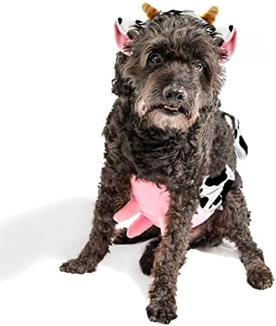 Midlee Cow Headband & Udder Dog Halloween Costume - Image 6