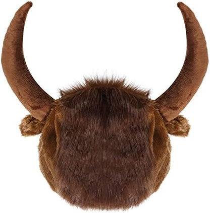 Dog Horn Wig for Halloween Christmas, Funny Pet Bull Costumes for Dog Cat, Pet Clothing Accessories - Image 4