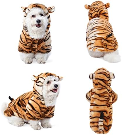 Yoption Tiger Dog Costumes for Halloween, X-Large by Yoption