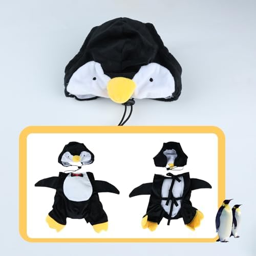 HOTUMN Dog Penguin Halloween Costume - Cute and Funny Pet Costume Soft Dog Cosplay Outfits Halloween Christmas Party Dog Clothes for Medium Pets(Large) - Image 2