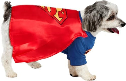 DC Comics Superheroes: Superman Pet Costume for For Dogs or Cats by Rubies, Small - Image 3
