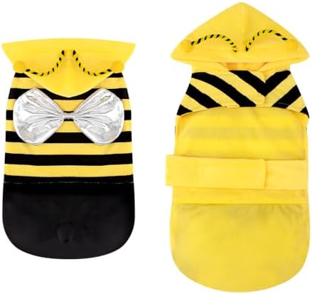 Bee Dog Halloween Costumes Clothes Dog Costumes Small Medium Dogs Cats Pet - Image 6