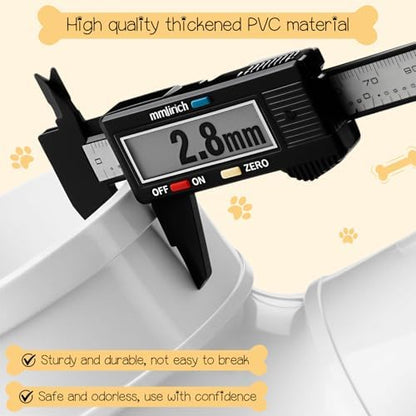 Gravity Dog Self Feeder, Automatic Dispenser Paw Stickers for Pet