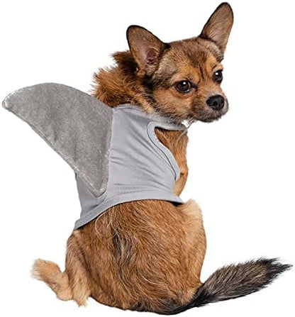 Pet Krewe Small Dog Shark Costume | Pet Costume for Dogs 1st Birthday, National Cat Day & Celebrations | Halloween Outfit for Small and Large Cats & Dogs - Image 4