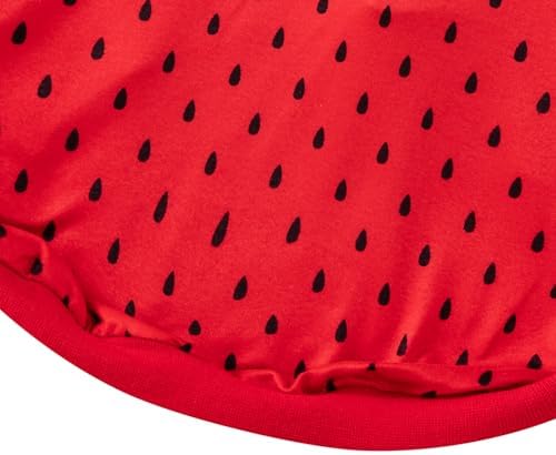 Pet Halloween Costume Dog Strawberry Costume Role Play Clothes for Thanksgiving Christmas (Red, L) - Image 5