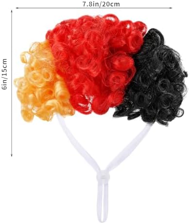 1pcs Funny Pets Wigs for Dog, Funny Curly Dog Wig Dog Wig Costume - Image 3