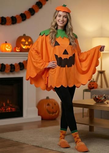 FLAdorepet Halloween Matching Dog and Owner Clothes Pumpkin Costume,Human - Image 2