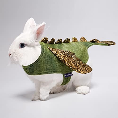 cyeollo Dinosaur Halloween Costume for Rabbit Bunny Puppy Kitten 2lb to 4lb - Image 4