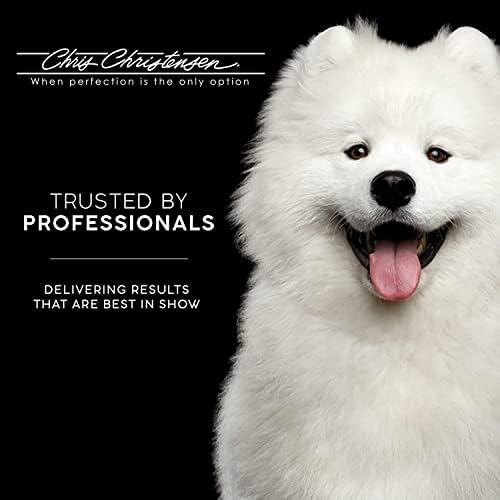 Chris Christensen Karben I Slicker Brush for Dogs, Groom Like a Professional, Ideal For All Coat Types, Remove Shedding Coat, Tangles and Dead Undercoat, 17 mm Stainless Steel Pins, Extra Small - Image 6