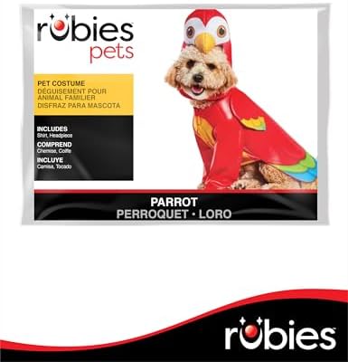 Rubies Parrot Pet Costume for Dogs or Cats, Small - Image 5