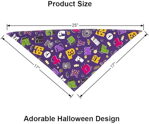 ADOGGYGO Halloween Dog Bandana, Dog Witch Hat and Tutu Skirt Set - Image 4