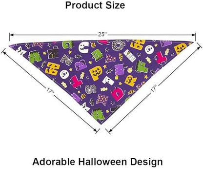 ADOGGYGO Halloween Dog Bandana, Dog Witch Hat and Tutu Skirt Set - Image 4