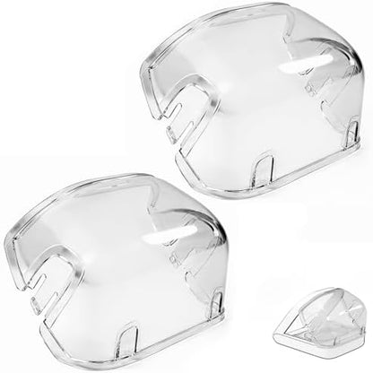 2 Pcs Rear Cover for Automatic Microchip Cat & Pet Feeder