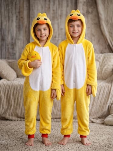 Kids Animal Onesie Pajamas Boys Girls Animal Onesie Costume for Halloween Christmas Costume - Image 3